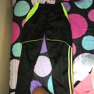 Adidas neon sweats